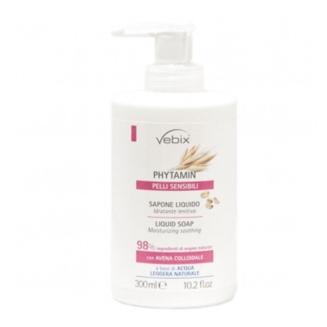 VEBIX PHYTAMIN PELLI SENSIBILI SAPONE LIQUIDO 300 ML VEBIX PHYTAMIN PELLI SENSIBILI SAPONE LIQUIDO 300 ML