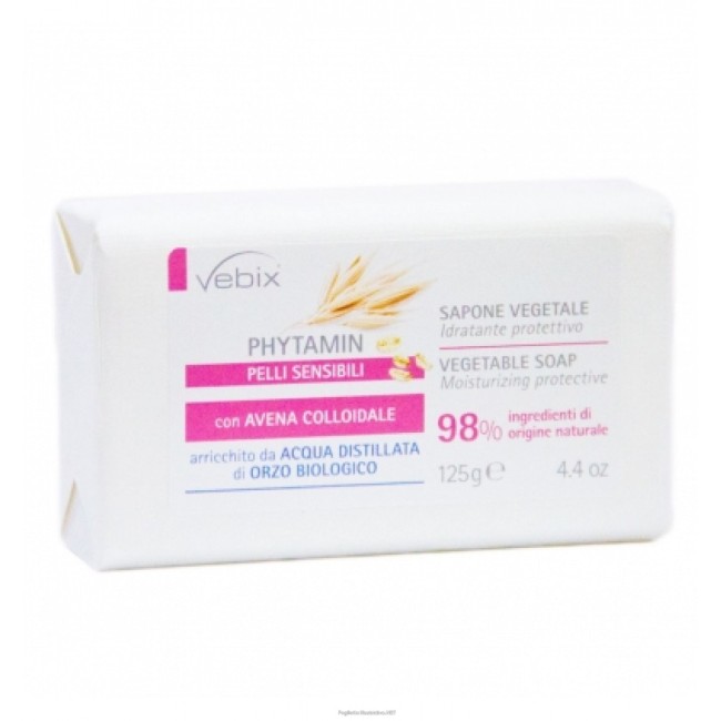 VEBIX PHYTAMIN PELLI SENSIBILI SAPONE 125 G VEBIX PHYTAMIN PELLI SENSIBILI SAPONE 125 G