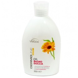 Vebix Dermoline Calendula Oil Bagnodoccia 300 Ml