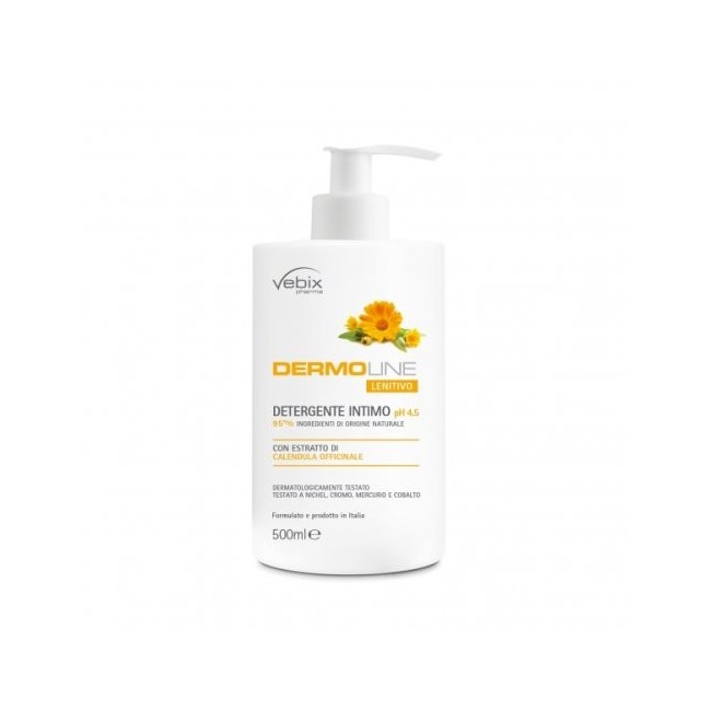 VEBIX DERMOLINE CALENDULA DETERG.INTIMO 500 ML VEBIX DERMOLINE CALENDULA DETERG.INTIMO 500 ML