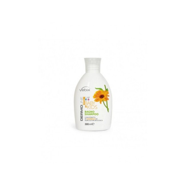 VEBIX DERMOLINE CALENDULA BAGNOSHAMPOO KIDS 300 ML VEBIX DERMOLINE CALENDULA BAGNOSHAMPOO KIDS 300 ML