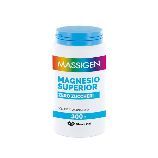 MASSIGEN MAGNESIO SUPERIOR ZERO ZUCCHERI 300 G MASSIGEN MAGNESIO SUPERIOR ZERO ZUCCHERI 300 G