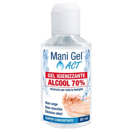 F&f Mani Gel Act Gel Igienizzante Alcool 70% 80 Ml