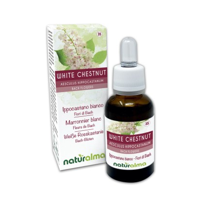 White Chestnut Bach Gocce 30ml