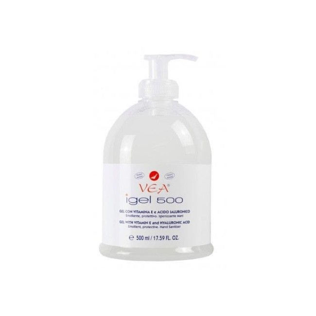 VEA IGEL GEL MANI IGIENIZZANTE VITAMINA E ACIDO IALURONICO 500 ML VEA IGEL GEL MANI IGIENIZZANTE VITAMINA E ACIDO IALURONICO 500 ML