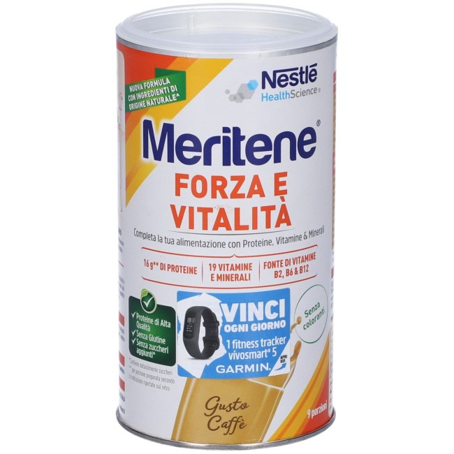Confezione da 270 Grammi di Meritene Gusto caffè Confezione da 270 Grammi di Meritene Gusto caffè