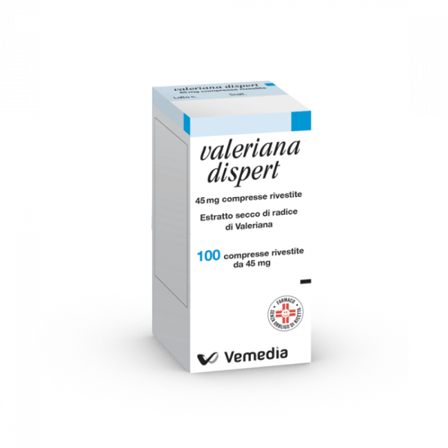 VALERIANA DISPERT*100CPR RIV45 VALERIANA DISPERT*100CPR RIV45