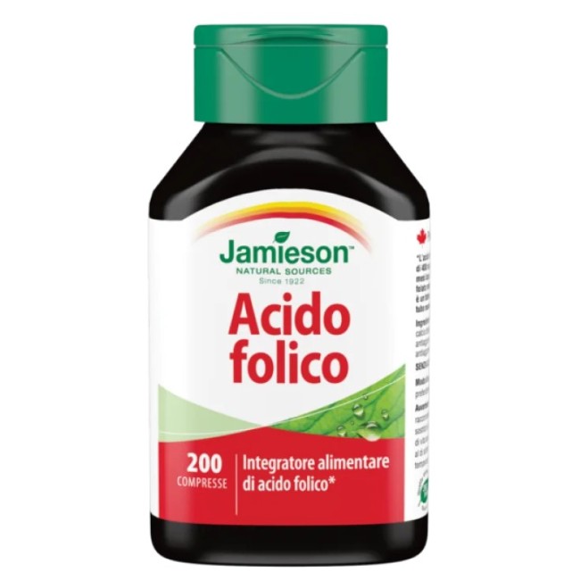 JAMIESON ACIDO FOLICO 200 COMPRESSE JAMIESON ACIDO FOLICO 200 COMPRESSE