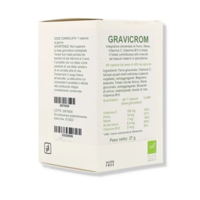 GRAVICROM 60 CAPSULE GRAVICROM 60 CAPSULE