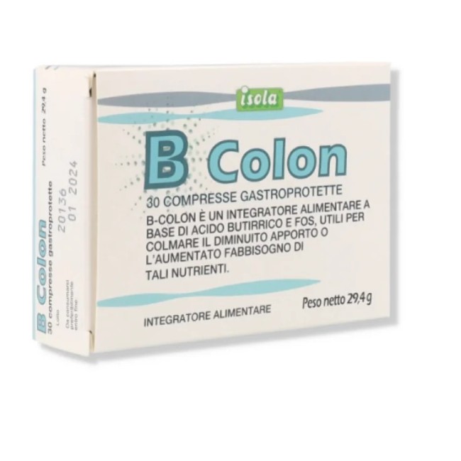 B COLON 30 COMPRESSE GASTROPROTETTE B COLON 30 COMPRESSE GASTROPROTETTE