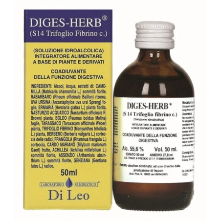 DIGES-HERB COMPOSTO S 14 TRIFOGLIO FIBRINO 50 ML