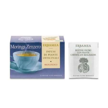 Moringa Zenzero Biologico 20 Bustine Moringa Zenzero Biologico 20 Bustine