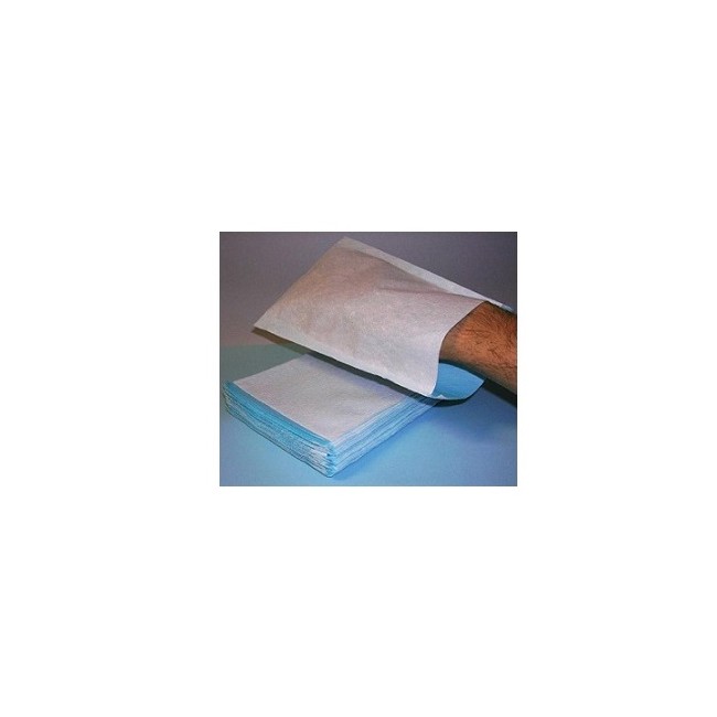 MANOPOLA IMPERMEABILE NON SAPONATA COLORE AZZURRO 100 PEZZI