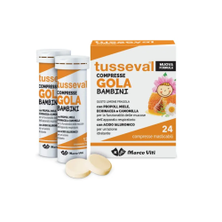 Tusseval Gola Bambini 24 Compresse