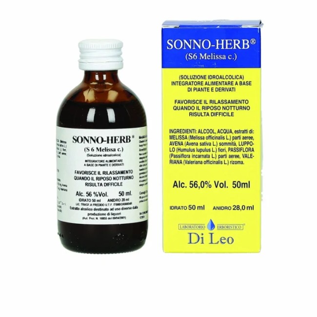 SONNO-HERB COMPOSTO S 6 MELISSA 50 ML SONNO-HERB COMPOSTO S 6 MELISSA 50 ML
