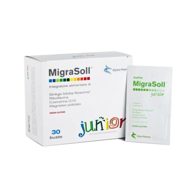 MIGRASOLL JUNIOR ASTUCCIO 30 BUSTE MIGRASOLL JUNIOR ASTUCCIO 30 BUSTE
