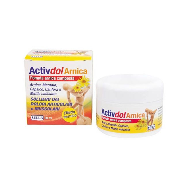 Activdol Pomata Arnica Composta 80 Ml Activdol Pomata Arnica Composta 80 Ml