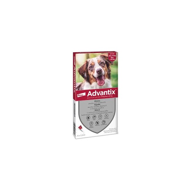 ADVANTIX SPOT ON*6PIP 10-25KG ADVANTIX SPOT ON*6PIP 10-25KG