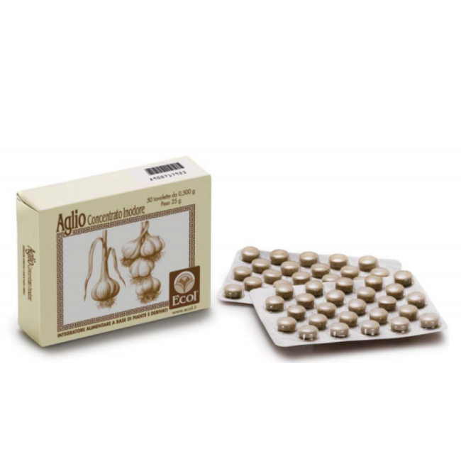 AGLIO CONC INOD 50 TAVOLETTE 0,5 G 716 AGLIO CONC INOD 50 TAVOLETTE 0,5 G 716