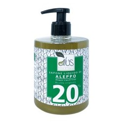 Alus Olive & Laurel Sapone Liquido Di Aleppo 20% 500 Ml
