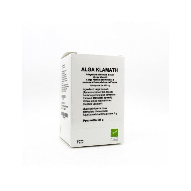 ALGA KLAMATH POLVERE 60 CAPSULE ALGA KLAMATH POLVERE 60 CAPSULE