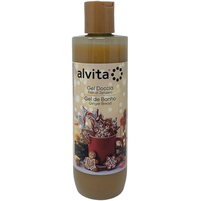 ALVITA GEL DOCCIA NATALE 2023 PAN DI ZENZERO 250 ML ALVITA GEL DOCCIA NATALE 2023 PAN DI ZENZERO 250 ML