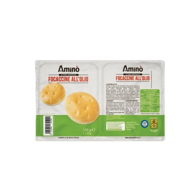 AMINO' FOCACCINE OLIO 100 G AMINO' FOCACCINE OLIO 100 G