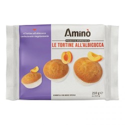 Amino\' Le Tortine Albicocca 4 Pezzi Da 52,5 G