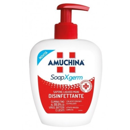 AMUCHINA XGERM SAPONE DISINFETTANTE 250 ML AMUCHINA XGERM SAPONE DISINFETTANTE 250 ML
