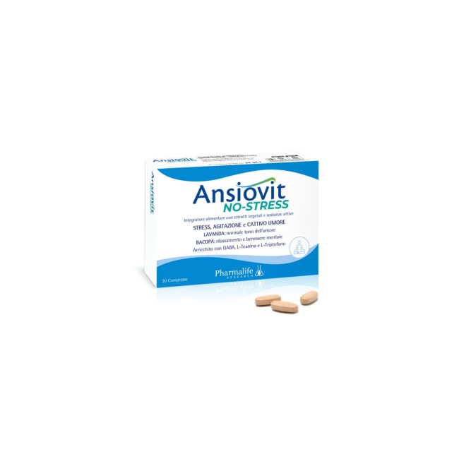 ANSIOVIT NO STRESS 30 COMPRESSE ANSIOVIT NO STRESS 30 COMPRESSE