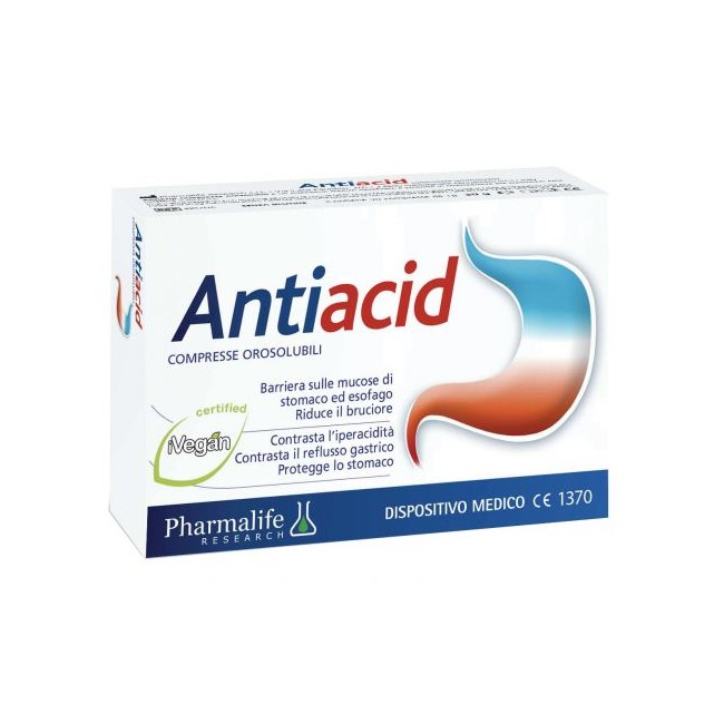 ANTIACID 30 COMPRESSE OROSOLUBILI ANTIACID 30 COMPRESSE OROSOLUBILI