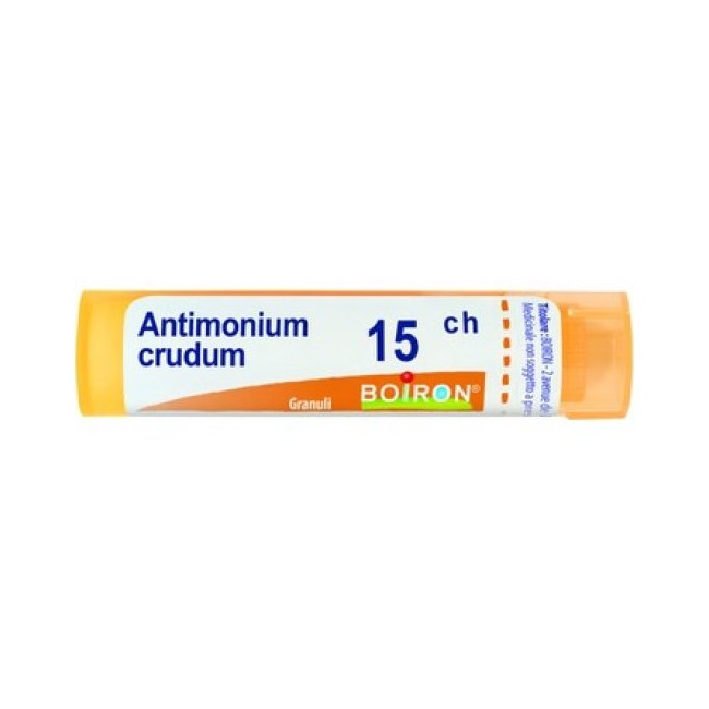 Boiron ANTIMONIUM CRUDUM*15CH 80GR 4G Boiron ANTIMONIUM CRUDUM*15CH 80GR 4G