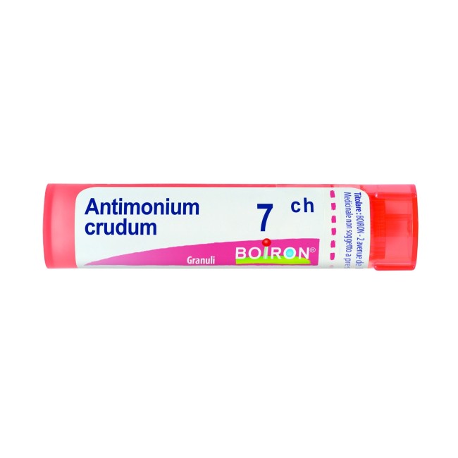 Boiron ANTIMONIUM CRUDUM*7CH 80GR 4G Boiron ANTIMONIUM CRUDUM*7CH 80GR 4G