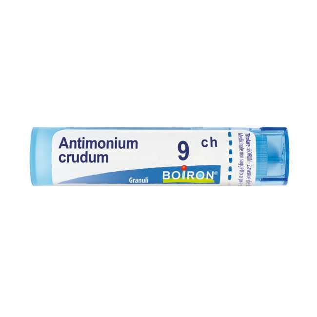 Boiron ANTIMONIUM CRUDUM*9CH 80GR 4G Boiron ANTIMONIUM CRUDUM*9CH 80GR 4G