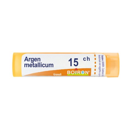 Boiron ARGENTUM METALLICUM 15CH GRANULI Boiron ARGENTUM METALLICUM 15CH GRANULI