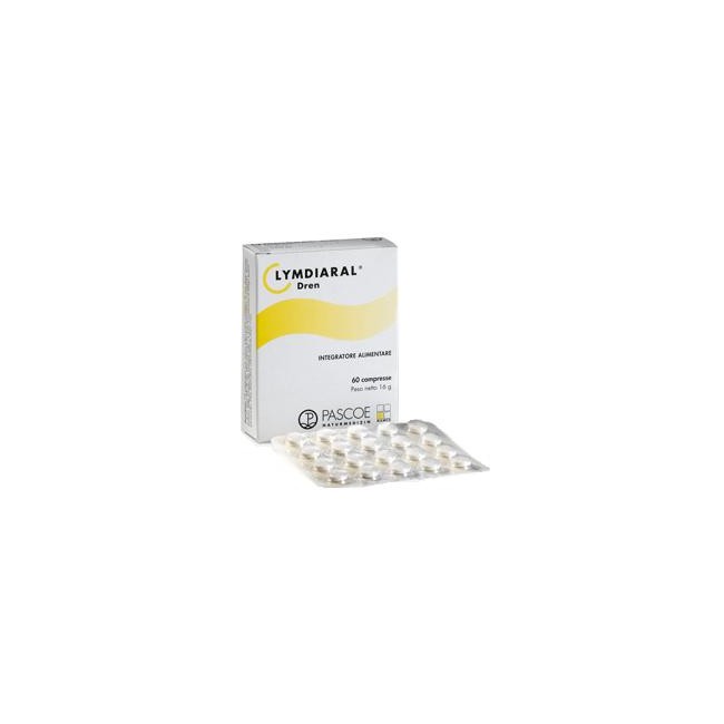 Confezione da 60 compresse di Named Lymdiaral Dren Integratore Drenante Depurativo.