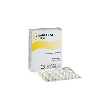 Confezione da 60 compresse di Named Lymdiaral Dren Integratore Drenante Depurativo.