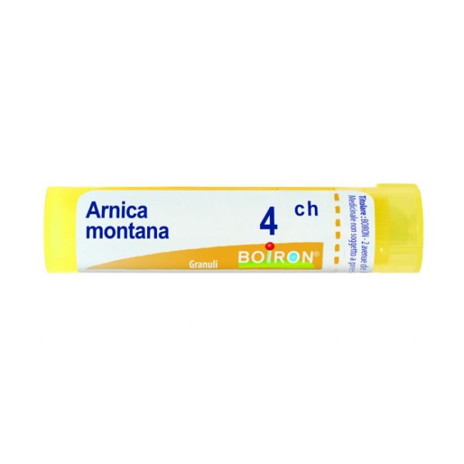 Boiron ARNICA MONTANA 4CH DILUIZIONE HAHNEMANNIANA CENTESIMALE IN GRANULI Boiron ARNICA MONTANA 4CH DILUIZIONE HAHNEMANNIANA CENTESIMALE IN GRANULI
