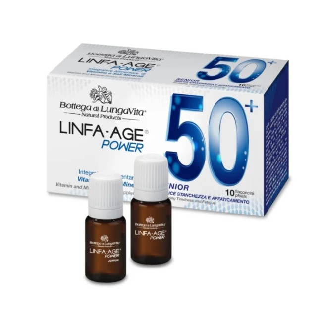 LINFA AGE POWER SENIOR 10 FLACONCINI 10 ML LINFA AGE POWER SENIOR 10 FLACONCINI 10 ML