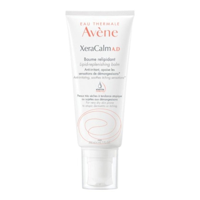 Flacone da 200 ml di Avene Xeracalm AD Balsamo Liporestitutivo Per Pelle Secca Sensibile Reattiva. Flacone da 200 ml di Avene Xeracalm AD Balsamo Liporestitutivo Per Pelle Secca Sensibile Reattiva.