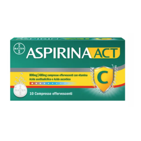 ASPIRINAACT*10CPR EFF800+480MG