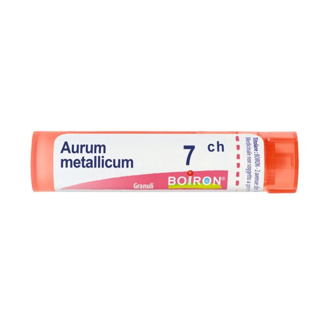 Boiron AURUM METALLICUM 7CH GRANULI Boiron AURUM METALLICUM 7CH GRANULI