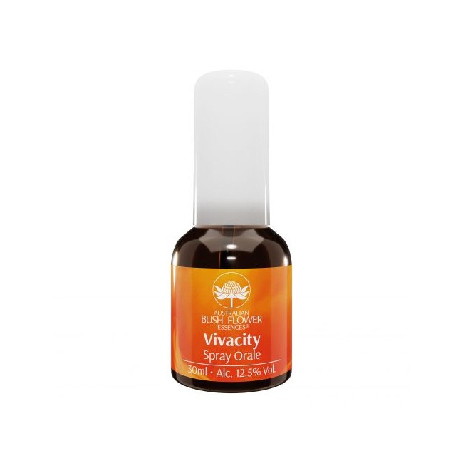 AUSTRALIAN BUSH FLOWER ESSENCES VIVACITY ORAL SPRAY 30 ML AUSTRALIAN BUSH FLOWER ESSENCES VIVACITY ORAL SPRAY 30 ML