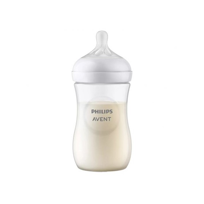 AVENT BIBERON NATURAL 3,0 TRASPARENTE 260 ML AVENT BIBERON NATURAL 3,0 TRASPARENTE 260 ML