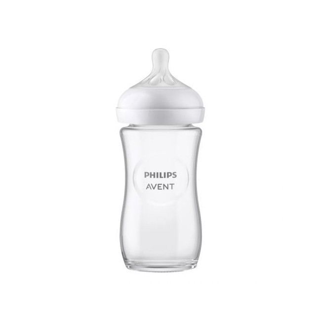 AVENT BIBERON NATURAL 3,0 VETRO 240 ML AVENT BIBERON NATURAL 3,0 VETRO 240 ML