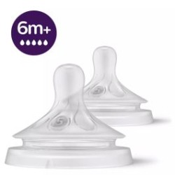 Avent Tettarella Natural Response Flusso 5 6 Mesi+ 2 Pezzi