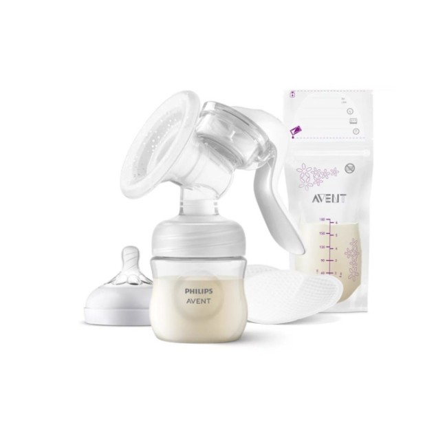 AVENT TIRALATTE MANUALE NATURAL + 4 COPPETTE ASSORBILATTE E 5 SACCHETTI CONSERVA LATTE AVENT TIRALATTE MANUALE NATURAL + 4 COPPETTE ASSORBILATTE E 5 SACCHETTI CONSERVA LATTE