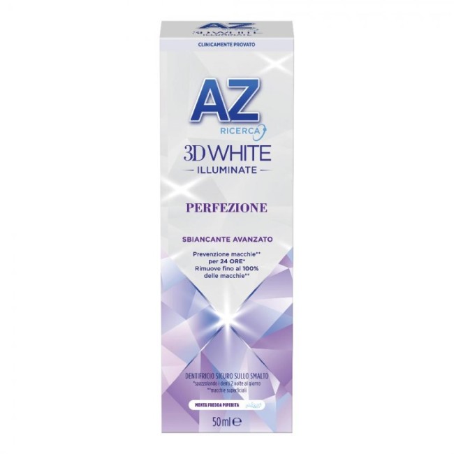 AZ 3D WHITE DENTIFRICIO ILLUMINANTE PERFEZIONE 50 ML AZ 3D WHITE DENTIFRICIO ILLUMINANTE PERFEZIONE 50 ML