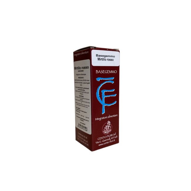 BASEGEMMO MIRTILLO ROSSO 30 ML BASEGEMMO MIRTILLO ROSSO 30 ML