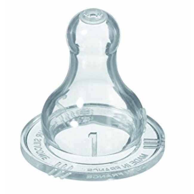 Bebe Confort Tettarella A Base Standard Silicone Misura 1 Flusso Regolare Bebe Confort Tettarella A Base Standard Silicone Misura 1 Flusso Regolare
